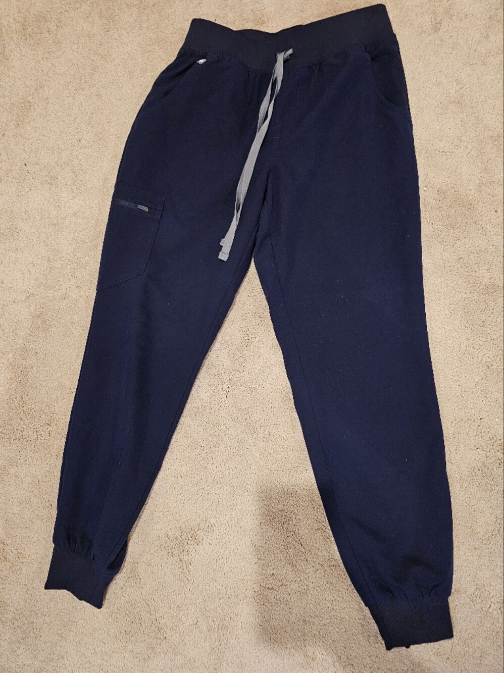 Figs Navy Drawstring Jogger Pants